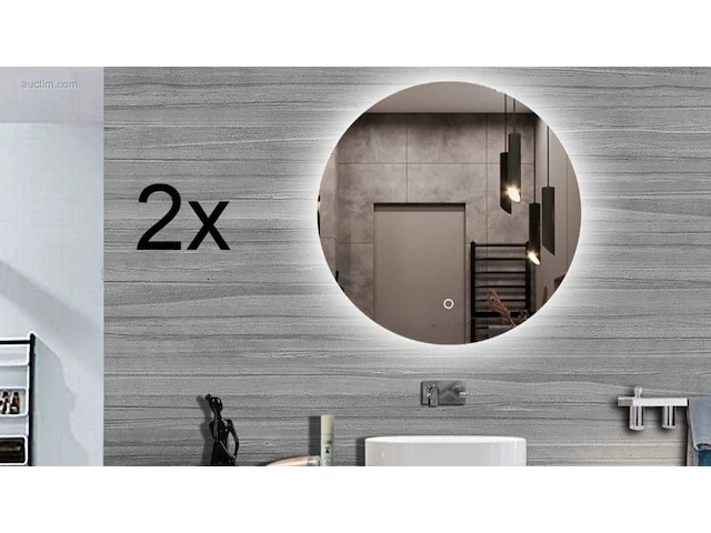 1 set led spiegels - 80cm - verwarming -... - afbeelding 1 van  1