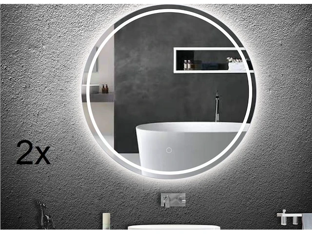 1 set led spiegels - 90cm - verwarming -... - afbeelding 1 van  1