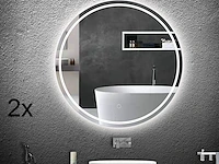 1 set led spiegels - 90cm - verwarming -...