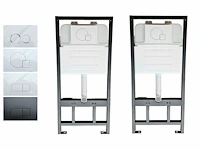 1 set toilet inbouwreservoirs - waterbesparend...