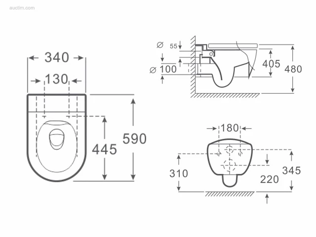 1 set toiletsets - geberit inbouwreservoirs -... - afbeelding 5 van  8