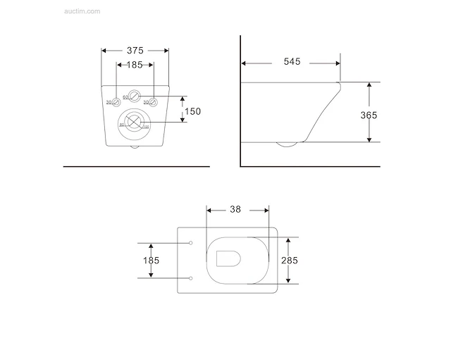 1 set toiletsets - geberit inbouwreservoirs -... - afbeelding 2 van  13