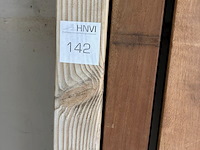 1 vuren paal 9 x 9 cm, 2,5m - afbeelding 2 van  2