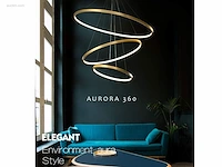 1 x aurora 360 design armatuur goud glans - afbeelding 4 van  5