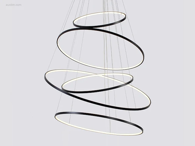 1 x aurora 512 design armatuur zwart - afbeelding 7 van  11