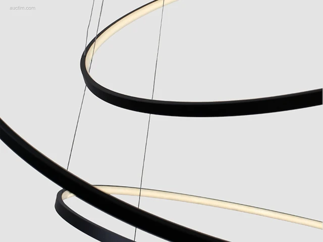 1 x aurora 512 design armatuur zwart - afbeelding 9 van  11