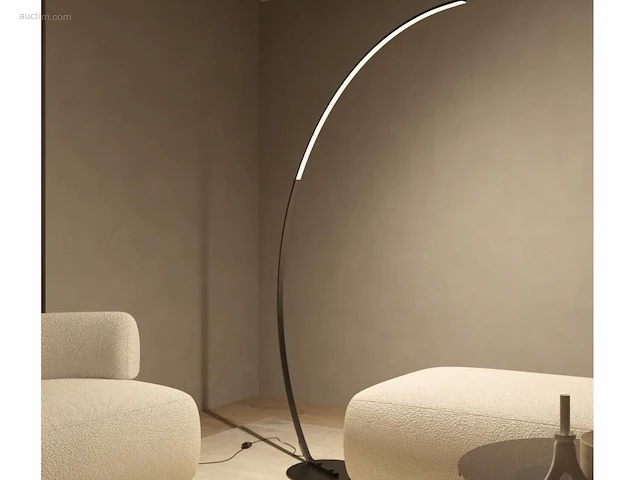 1 x bo led design vloer lamp zwart - afbeelding 4 van  7