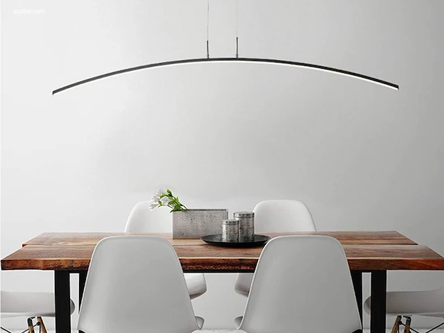 1 x bo led pendel design armatuur zwart - afbeelding 1 van  7