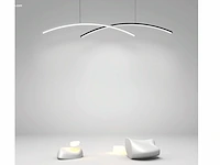 1 x bo led pendel design armatuur zwart - afbeelding 2 van  7