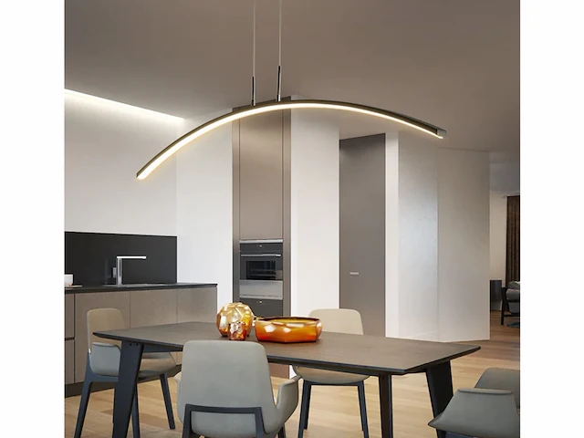 1 x bo led pendel design armatuur zwart - afbeelding 5 van  7
