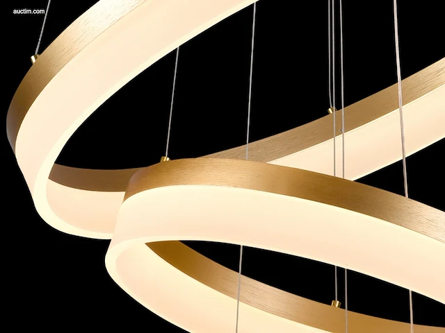 1 x bo led pendel design armatuur zwart - afbeelding 3 van  6