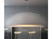 1 x bo led pendel design armatuur zwart