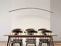 1 x bo led pendel design armatuur zwart - afbeelding 4 van  5