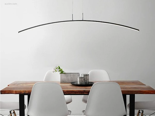 1 x bo led pendel design armatuur zwart - afbeelding 1 van  7