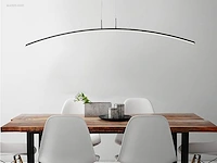 1 x bo led pendel design armatuur zwart