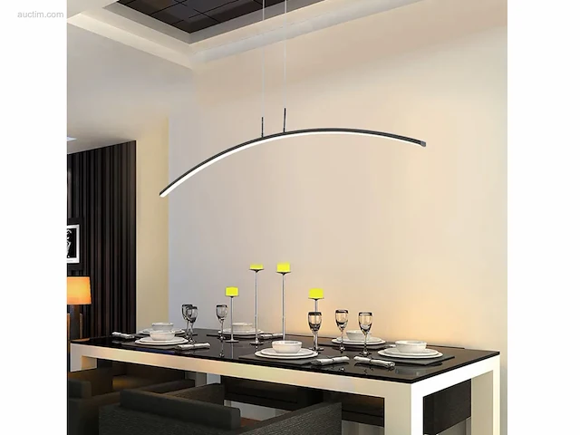 1 x bo led pendel design armatuur zwart - afbeelding 4 van  7