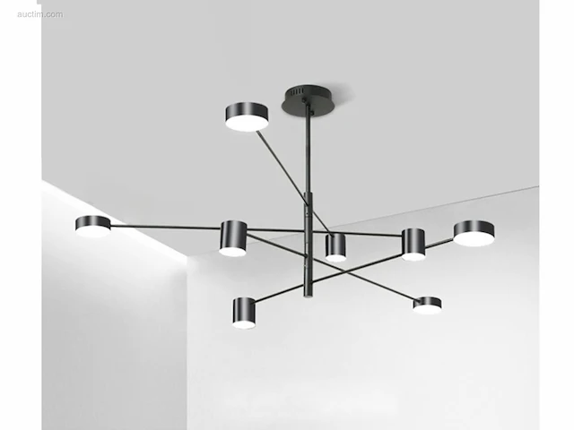 1 x eliko 10 led hanglamp zwart - afbeelding 1 van  7