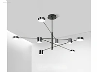 1 x eliko 10 led hanglamp zwart