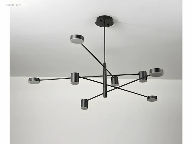1 x eliko 10 led hanglamp zwart - afbeelding 2 van  7