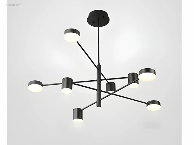 1 x eliko 10 led hanglamp zwart - afbeelding 3 van  7