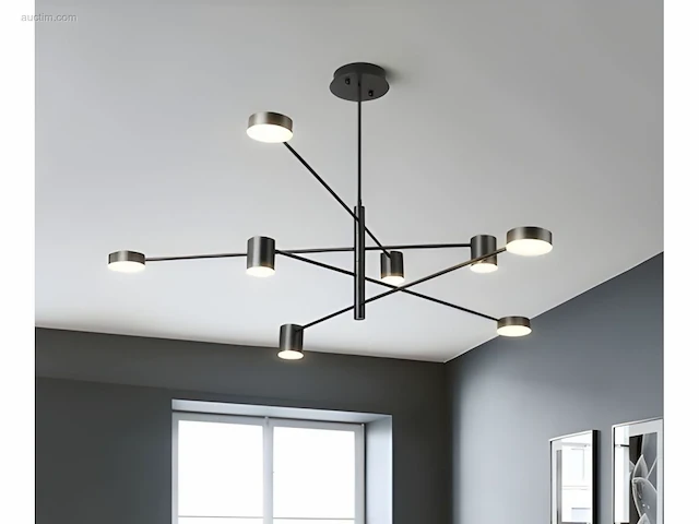 1 x eliko 10 led hanglamp zwart - afbeelding 7 van  7