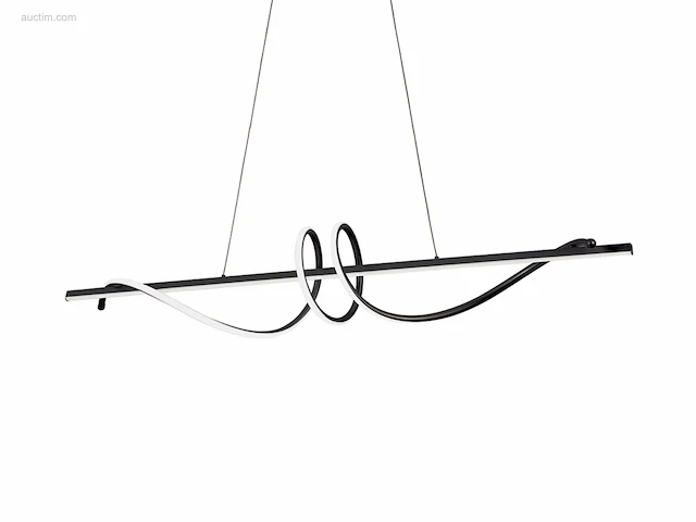 1 x flow led design armatuur zwart - afbeelding 2 van  8