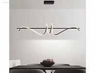 1 x flow led design armatuur zwart - afbeelding 3 van  8