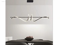 1 x flow led design armatuur zwart - afbeelding 7 van  8