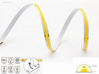 1 x g-tec professionele cob led strip rol, 50... - afbeelding 3 van  10
