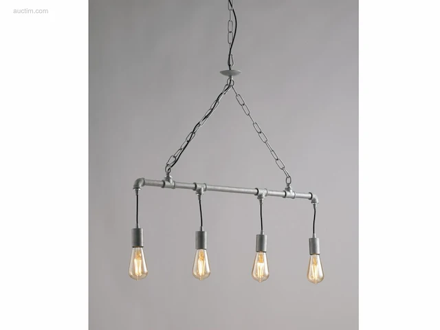 1 x industriële retro hanglamp 6 lichts - afbeelding 5 van  7