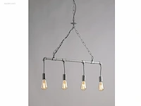 1 x industriële retro hanglamp 6 lichts - afbeelding 5 van  7