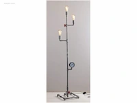 1 x industriële retro vloerlamp 3 lichts - afbeelding 5 van  8