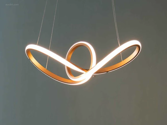 1 x infinity 360 design hang lamp satijn - afbeelding 1 van  7