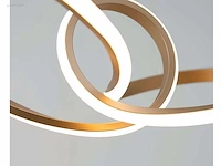 1 x infinity 360 design hang lamp satijn - afbeelding 2 van  7