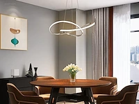 1 x infinity led design armatuur zilver - afbeelding 2 van  7