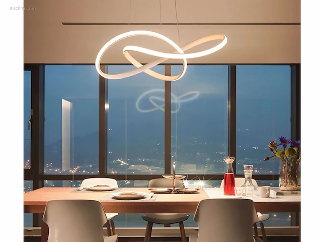 1 x infinity led design armatuur zilver - afbeelding 3 van  7