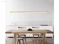 1 x intec led houten design pendel armatuur - afbeelding 5 van  7