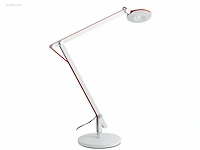 1 x lad italiaanse led design bureaulamp wit