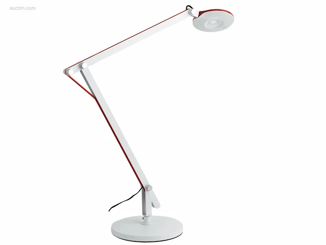 1 x lad italiaanse led design bureaulamp wit - afbeelding 7 van  8