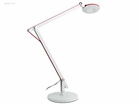 1 x lad italiaanse led design bureaulamp wit - afbeelding 7 van  8