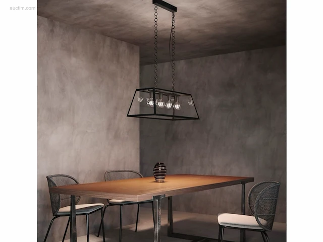 1 x lexington ambiente stalen hanglamp - afbeelding 8 van  10