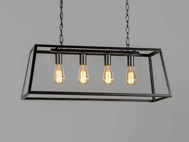 1 x lexington ambiente stalen hanglamp - afbeelding 1 van  10