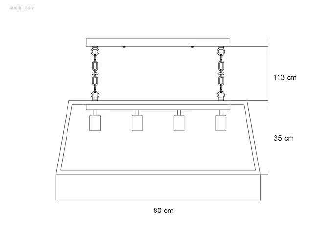1 x lexington ambiente stalen hanglamp - afbeelding 6 van  10