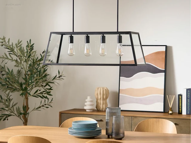 1 x lexington ambiente stalen hanglamp - afbeelding 10 van  10