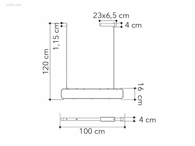 1 x luce ambiente design led moka hanglamp - afbeelding 5 van  6