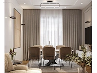 1 x luce ambiente design led moka plafond lamp - afbeelding 2 van  7
