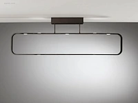 1 x luce ambiente design led moka plafond lamp - afbeelding 6 van  7