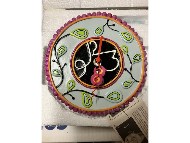 1 x mooncake klok, loopt op batterijen niet meegeleverd - afbeelding 6 van  9