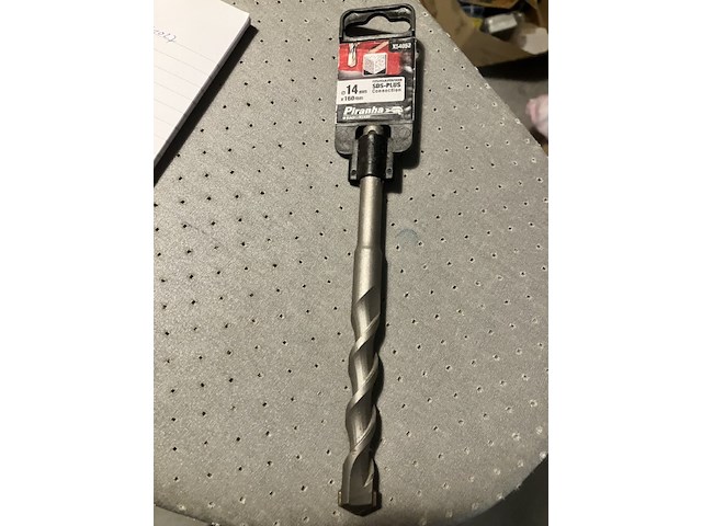 1 x piranha betonboor sds plus 14mm x 160mm x54052 - afbeelding 3 van  3