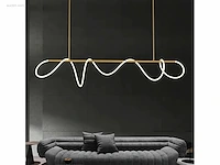 1 x ropu 120 led design armatuur goud - afbeelding 2 van  6
